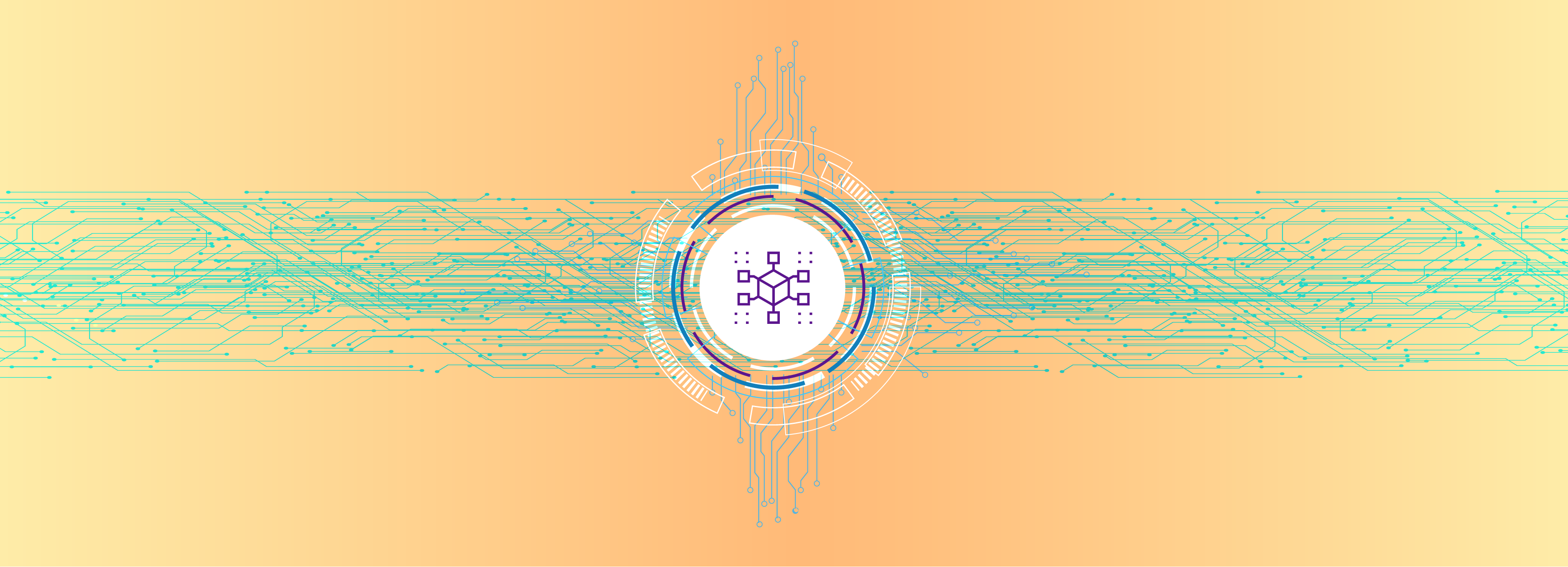 Connectivity Icon on Yellow Background