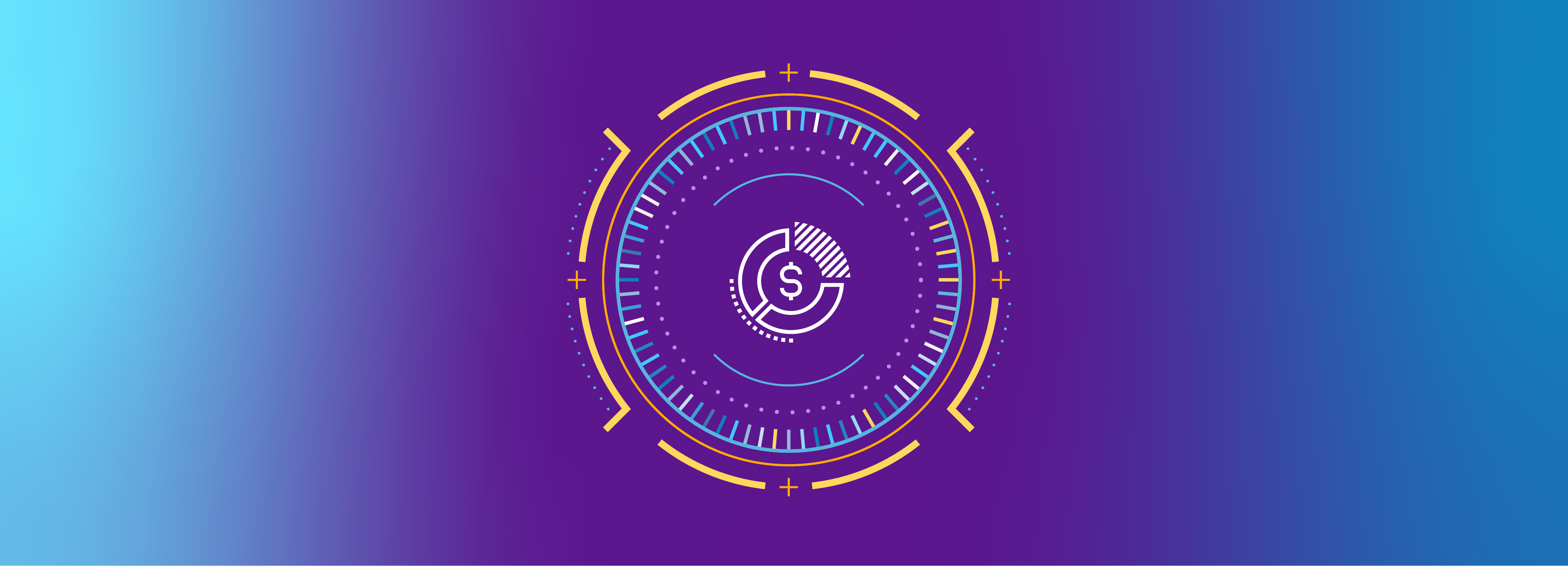 Money Icon On Purple Background