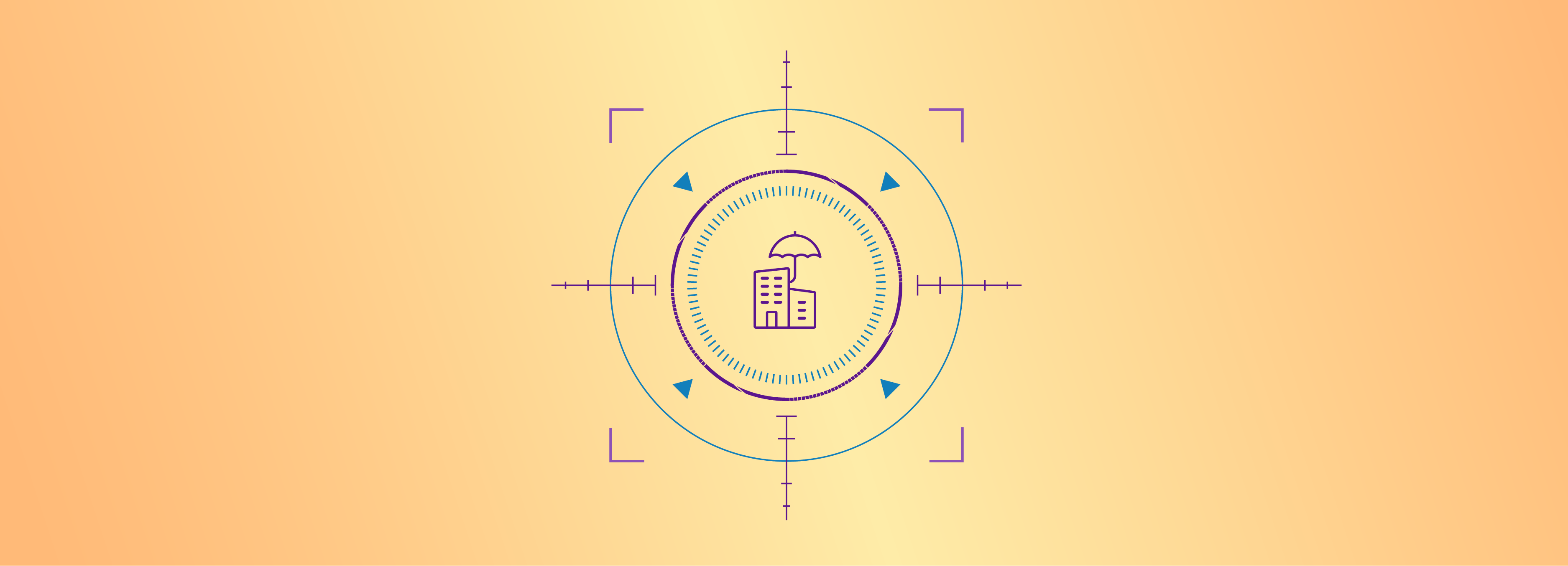 Renters Insurance Logo On Yellow Background